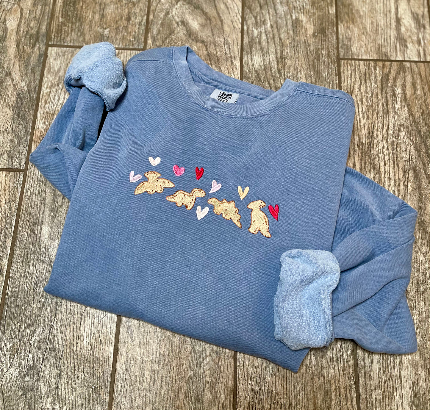 Dino Nuggets Valentine Sweatshirt