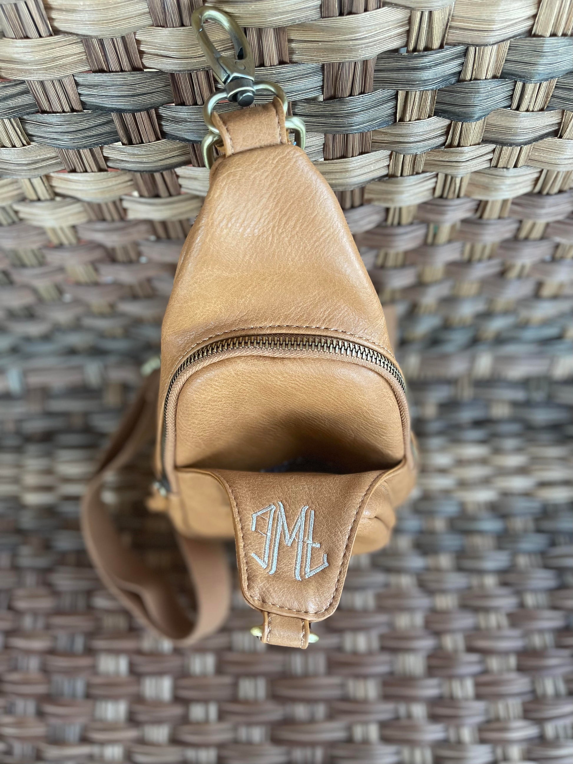 Monogram Sling Bag – Hazeltru + Co